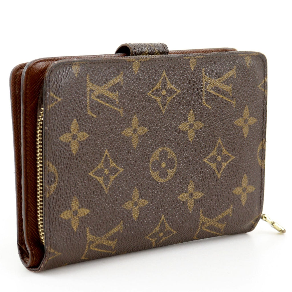Louis Vuitton Zip Monogram Canvas Brown LadyWallet Wallet — view 3
