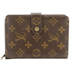 Louis Vuitton Zip Monogram Canvas Brown LadyWallet Wallet