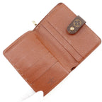 Louis Vuitton Zip Monogram Canvas Brown LadyWallet Wallet — view 5