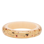 Louis Vuitton Bracelet Jonc Bangle Beige Resin — view 2