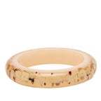 Louis Vuitton Bracelet Jonc Bangle Beige Resin — view 3