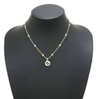 Gucci Interlocking Necklace Silver — view 8