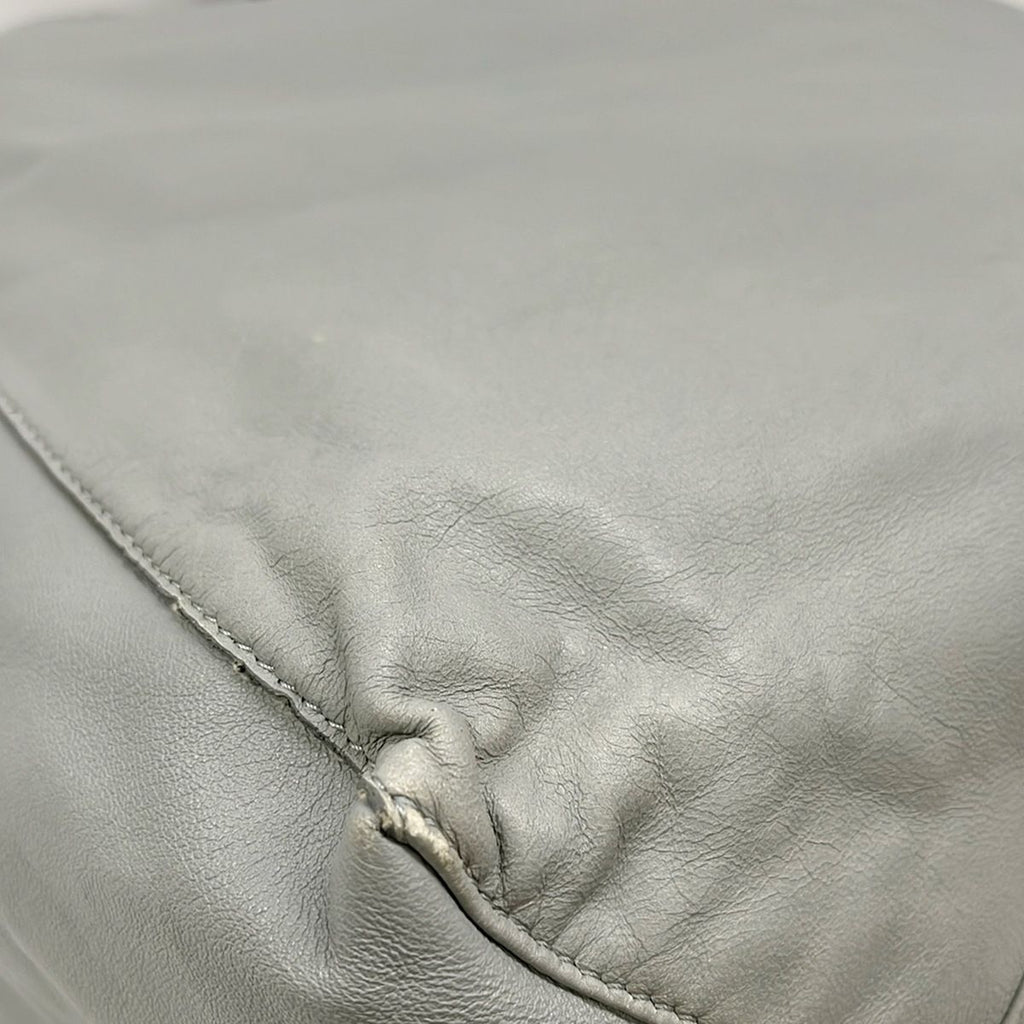 Celine Tote Gray Leather — view 6