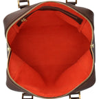Louis Vuitton Brera Damier Handbag Canvas Brown — view 8