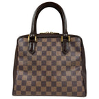Louis Vuitton Brera Damier Handbag Canvas Brown