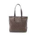 Louis Vuitton Tote Cabas Mezzo Canvas Leather