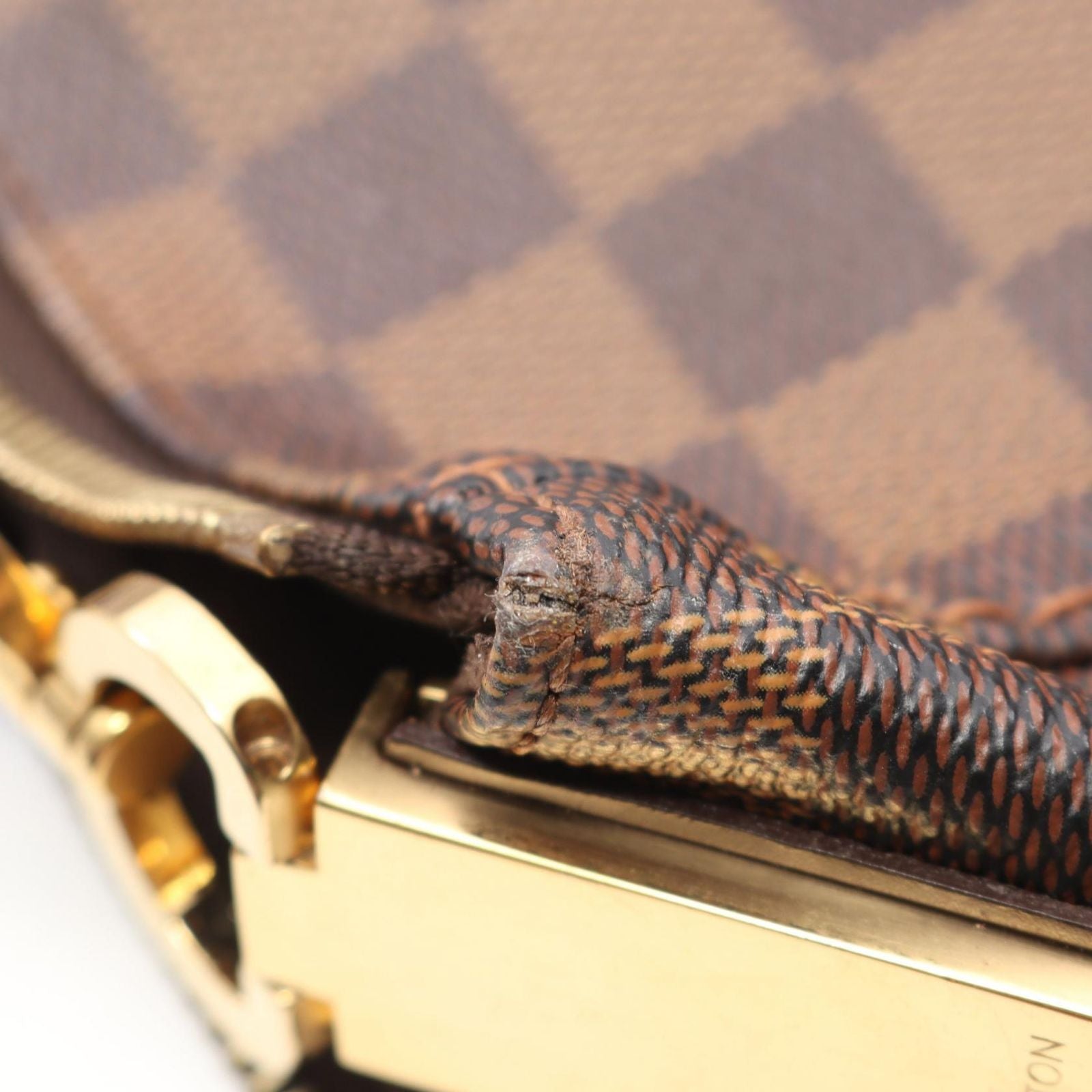 Louis Vuitton Shoulder Bag Portobello PM Canvas Leather — view 9