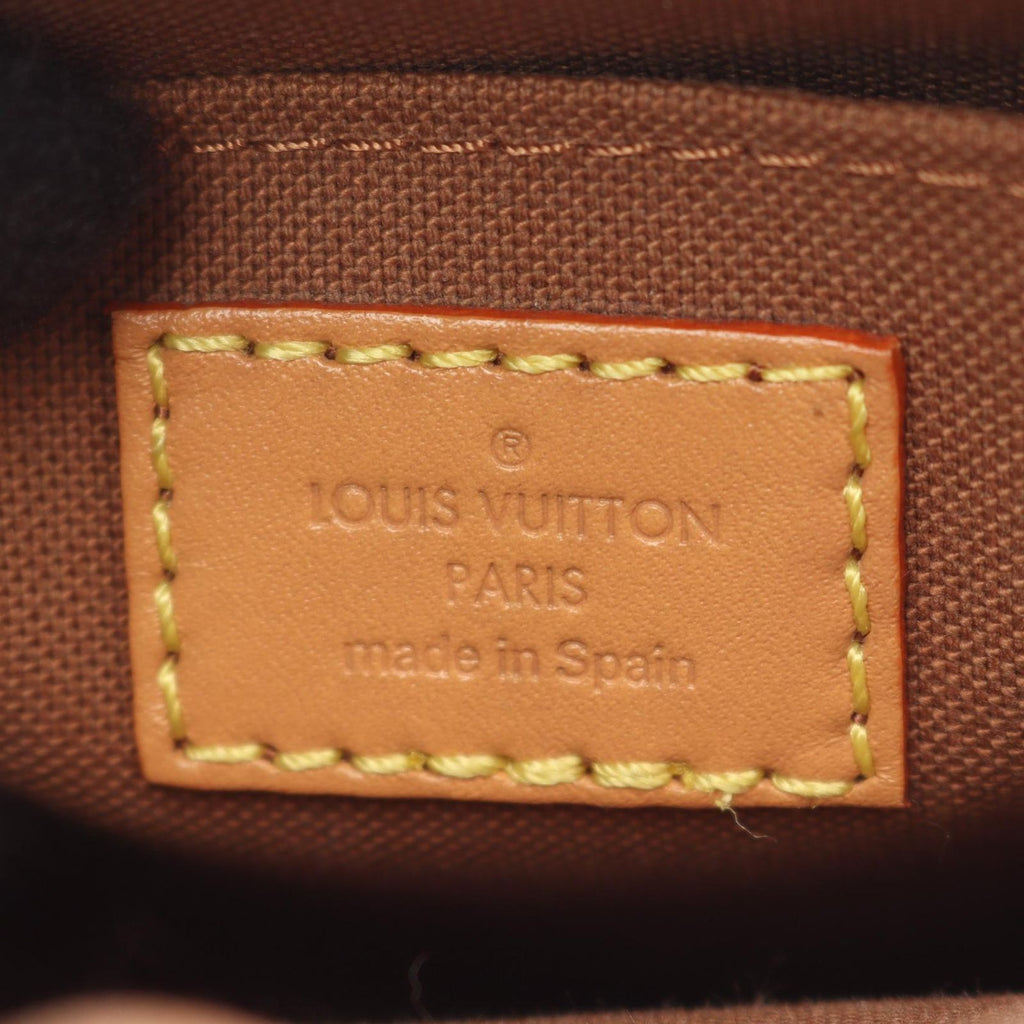 Louis Vuitton Handbag Sac Plat Canvas Leather Petite — view 4