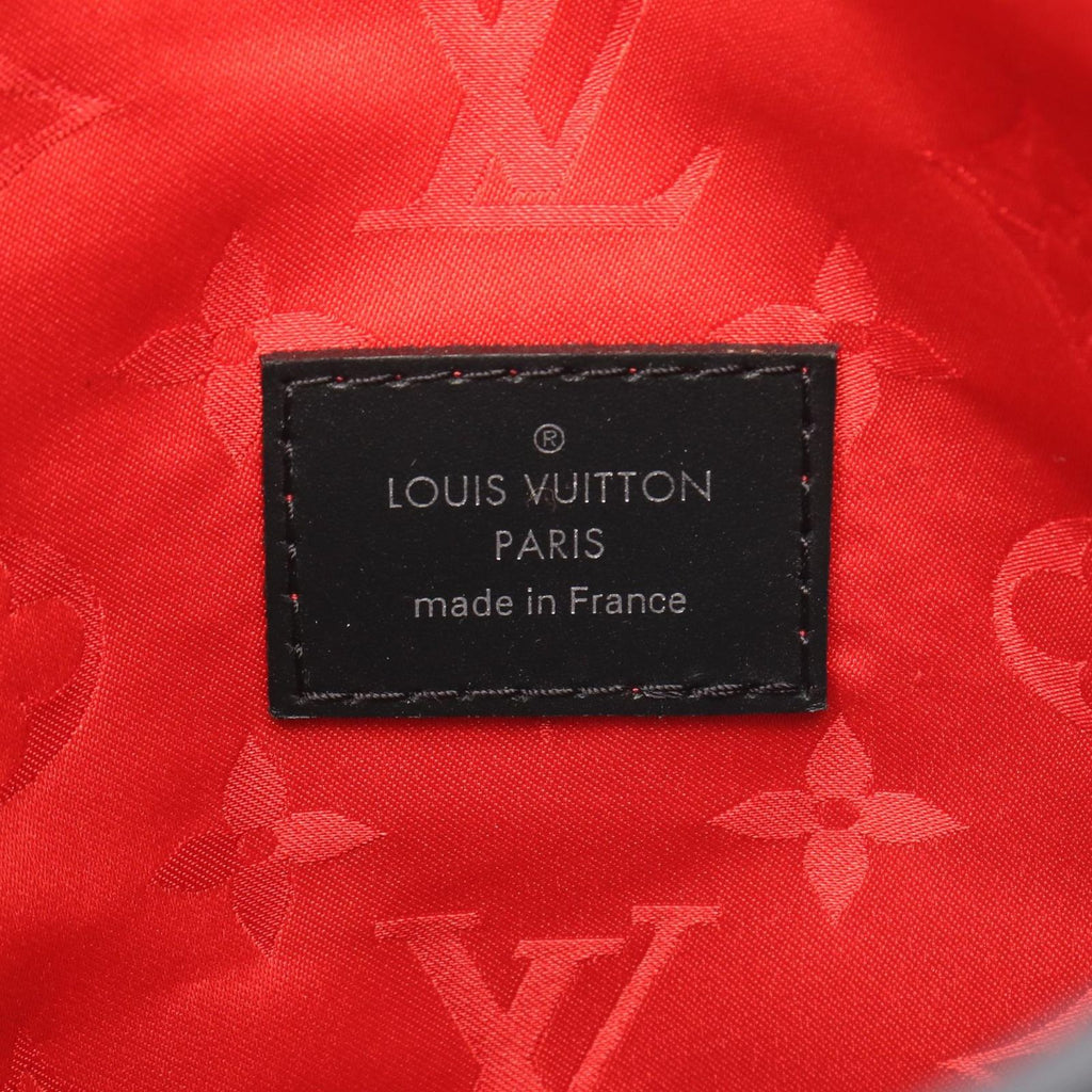 Louis Vuitton Handbag PM Monogram Lace Leather Patent Bucket PM — view 4