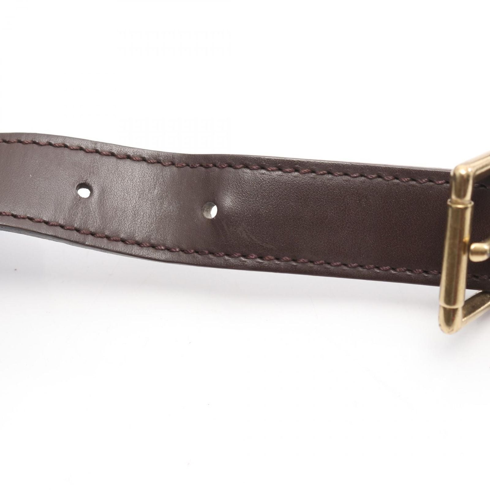 Louis Vuitton Shoulder Bag Portobello Canvas Leather — view 9