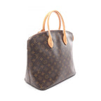 Louis Vuitton Handbag Lockit MM Canvas Leather — view 2