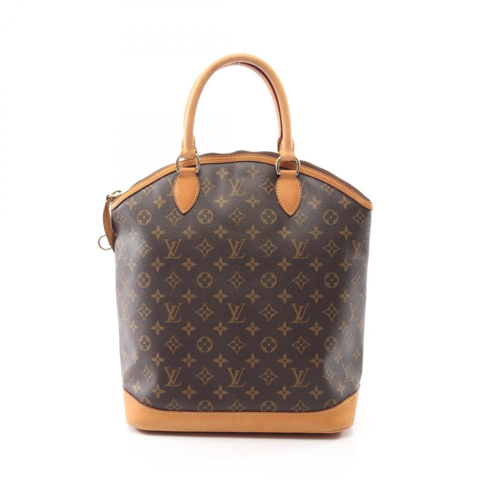 Louis Vuitton Handbag Lockit Vertical Canvas Leather