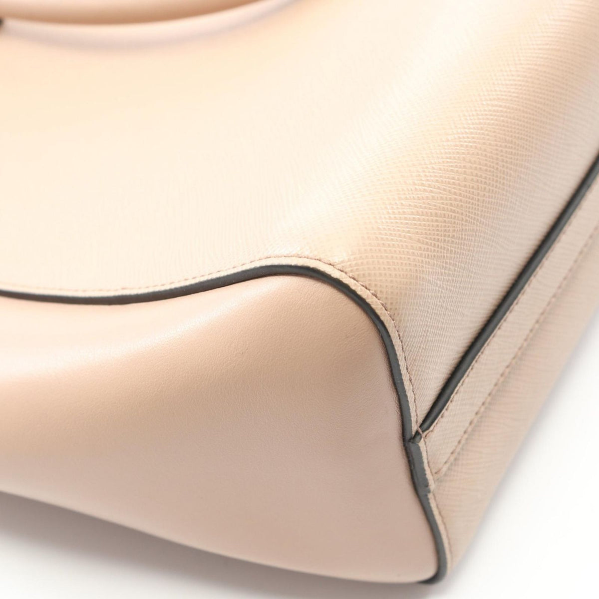 Prada Tote Pink Beige Saffiano Leather Galleria 2-Way — view 6