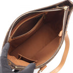Louis Vuitton Shoulder Bag Cabas Piano Canvas Leather — view 3