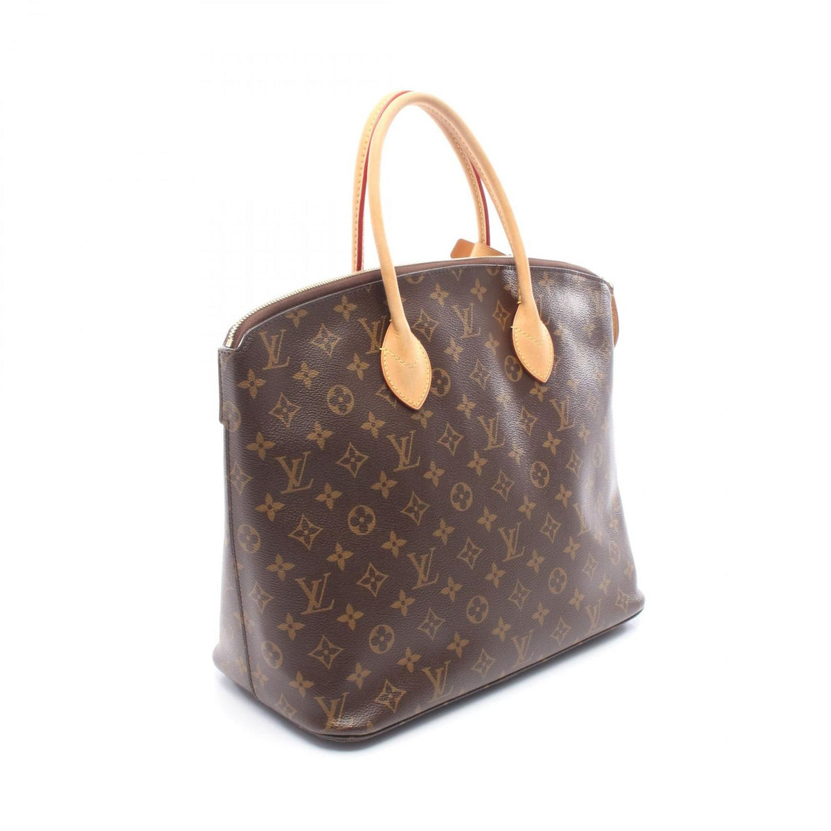 Louis Vuitton Handbag Lockit MM Canvas Leather — view 2