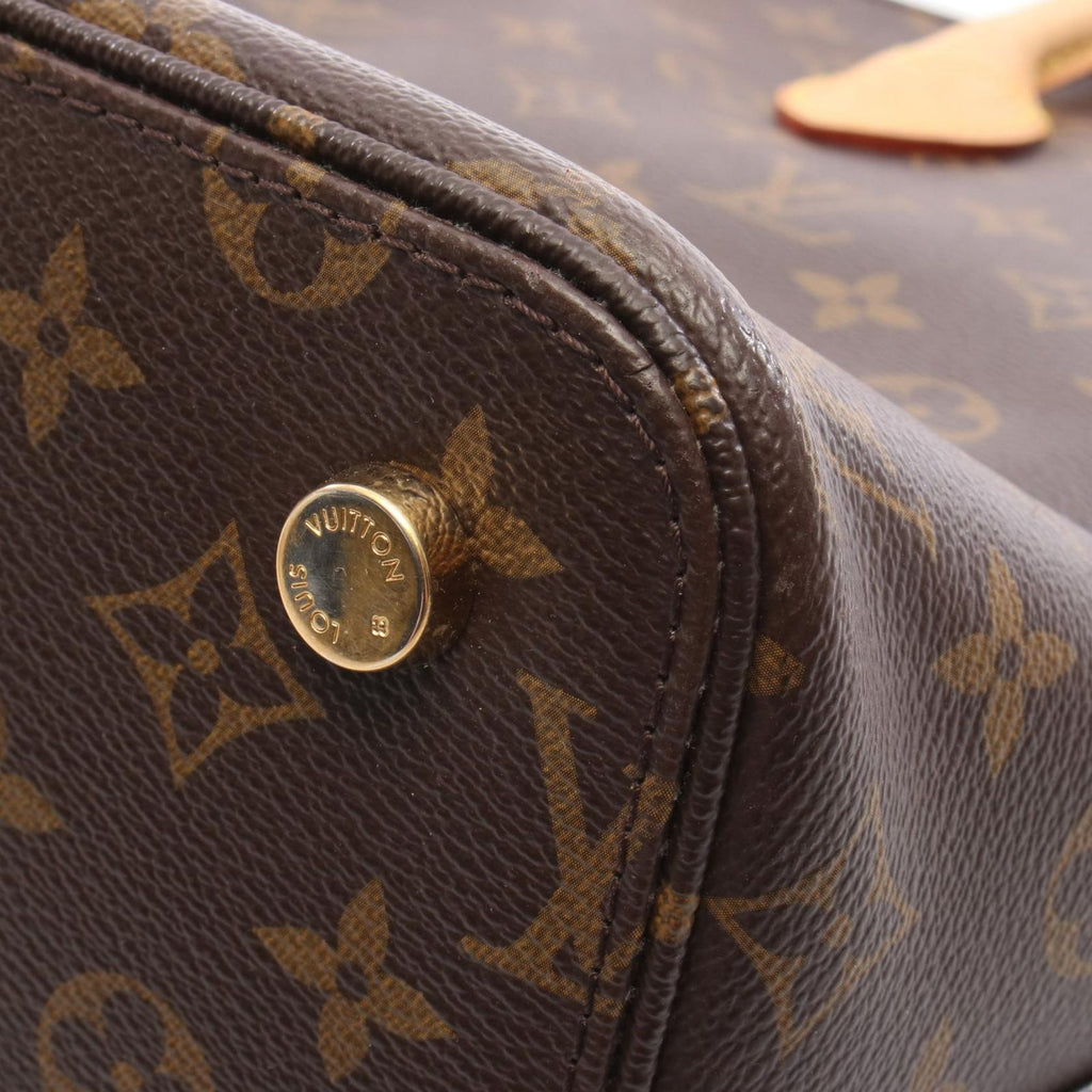 Louis Vuitton Handbag Lockit MM Canvas Leather — view 8