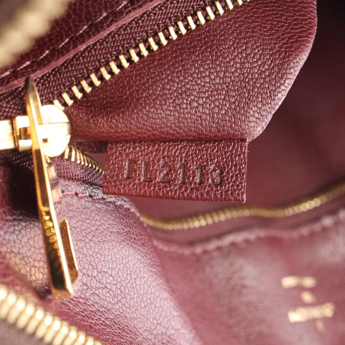 Louis Vuitton Handbag Lockit MM Canvas Leather — view 5