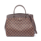 Louis Vuitton Handbag Rivoli MM Canvas Leather