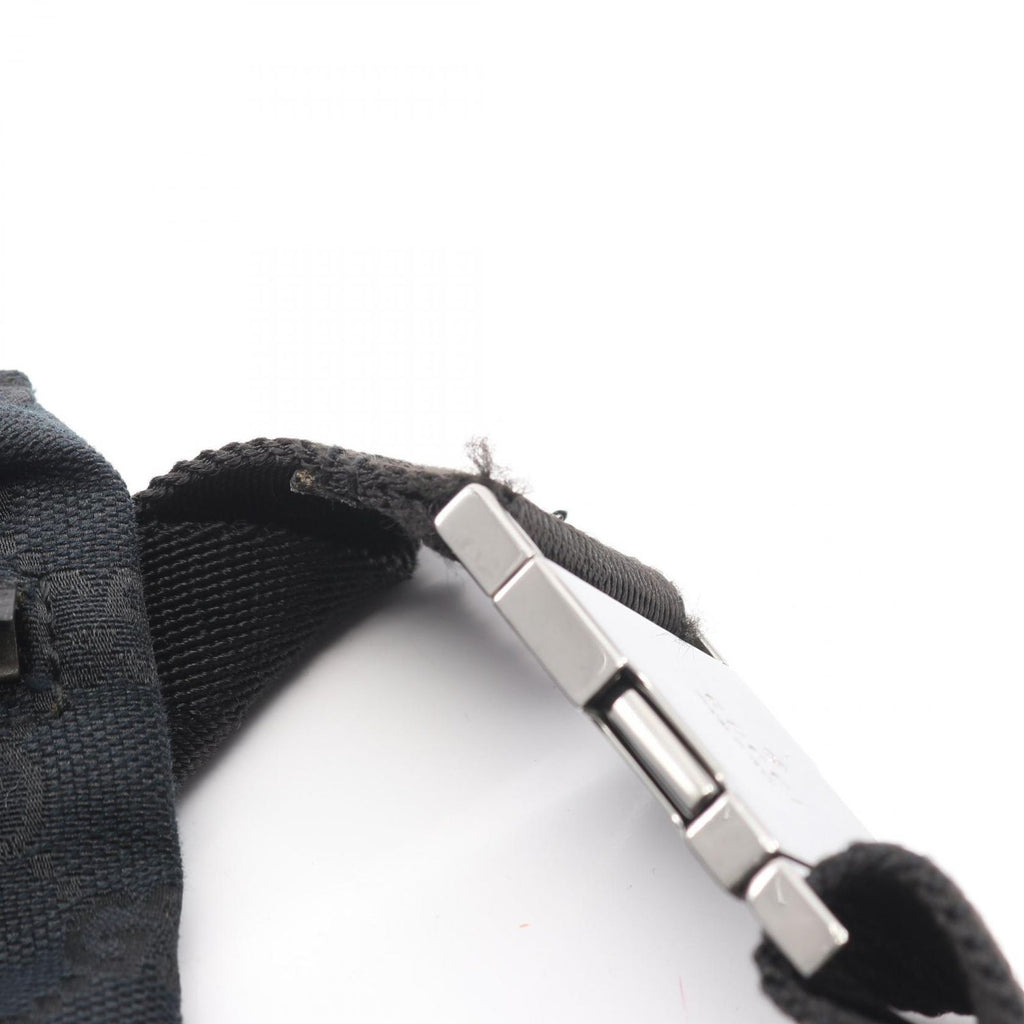Gucci Waist Bag GG Canvas Black — view 7