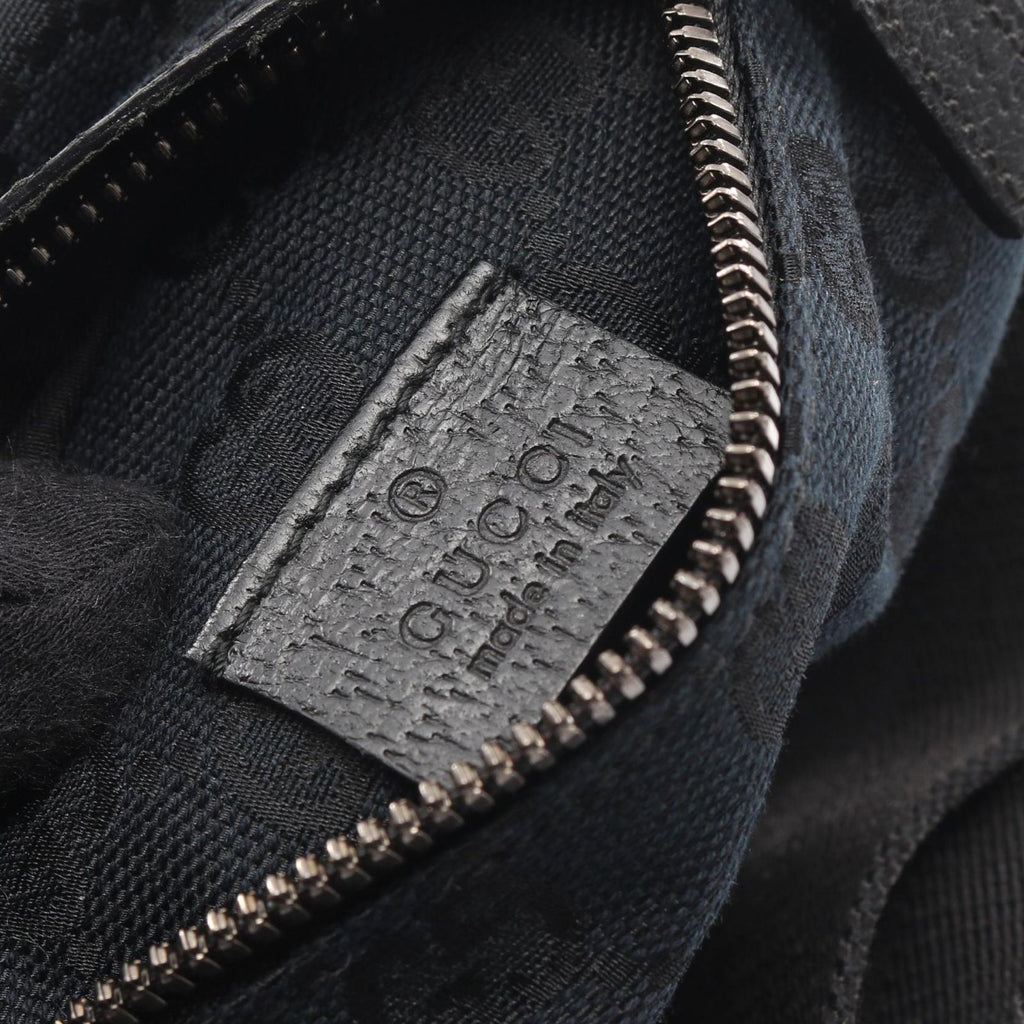 Gucci Waist Bag GG Canvas Black — view 4