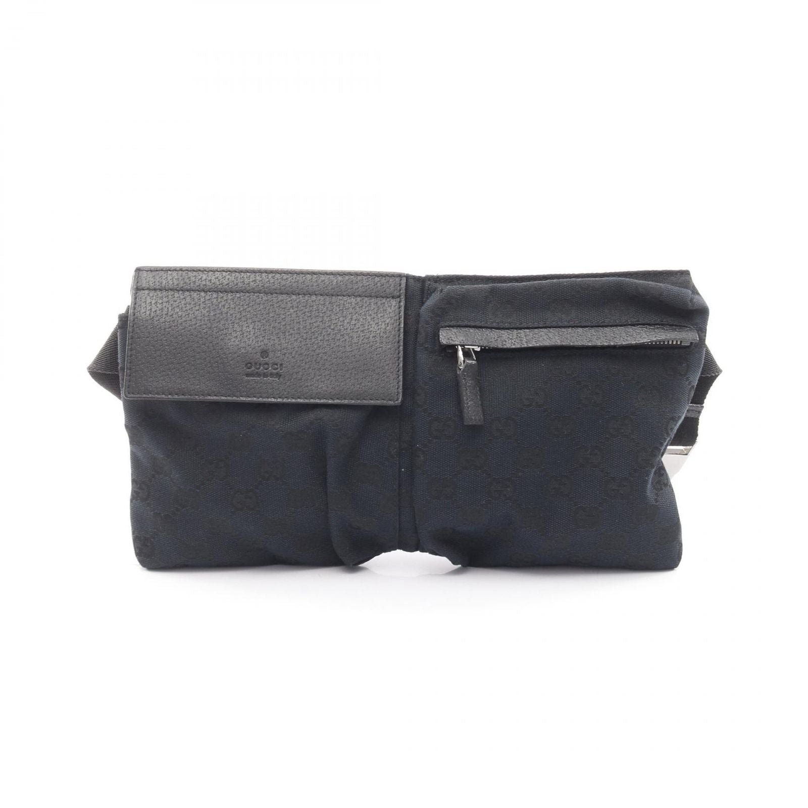 Gucci Waist Bag GG Canvas Black