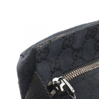 Gucci Waist Bag GG Canvas Black — view 8