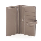 Hermes Bifold Wallet Bearn Souffle Etoupe Leather Calf — view 3