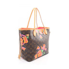 Louis Vuitton Tote Neverfull MM Monogram Rose Canvas Leather — view 2