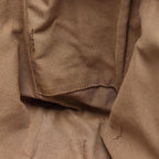 Fendi Tote Zucchino Beige Dark Brown Canvas Leather — view 5