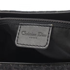 Dior Shoulder Bag Street Chic Trotter Black Canvas Leather — view 4