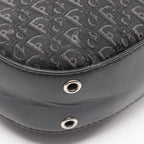 Dior Shoulder Bag Street Chic Trotter Black Canvas Leather — view 5