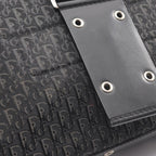 Dior Shoulder Bag Street Chic Trotter Black Canvas Leather — view 8