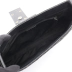 Dior Shoulder Bag Street Chic Trotter Black Canvas Leather — view 3