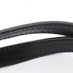 Fendi Tote Zucchino Black Canvas Leather — view 5