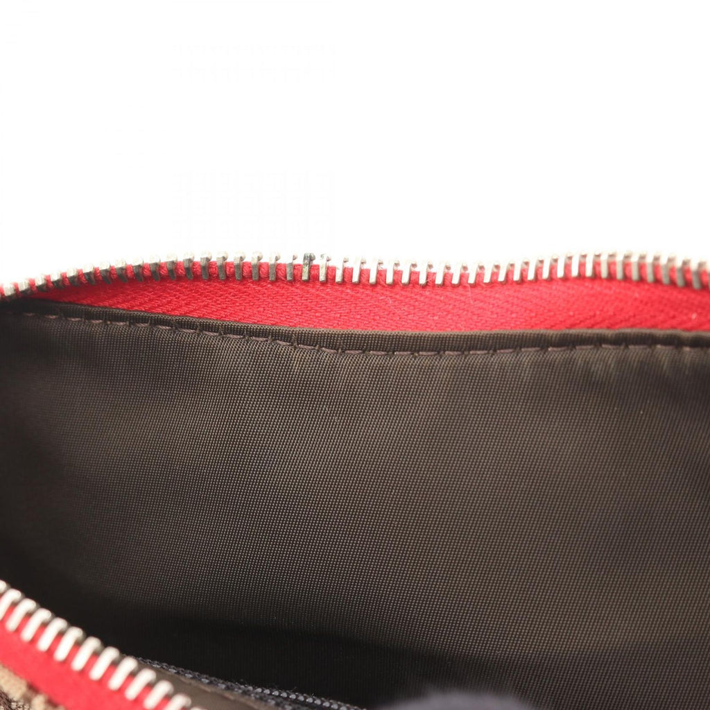 Dior Shoulder Bag Rasta Line Trotter Beige Canvas Leather Oblique — view 8