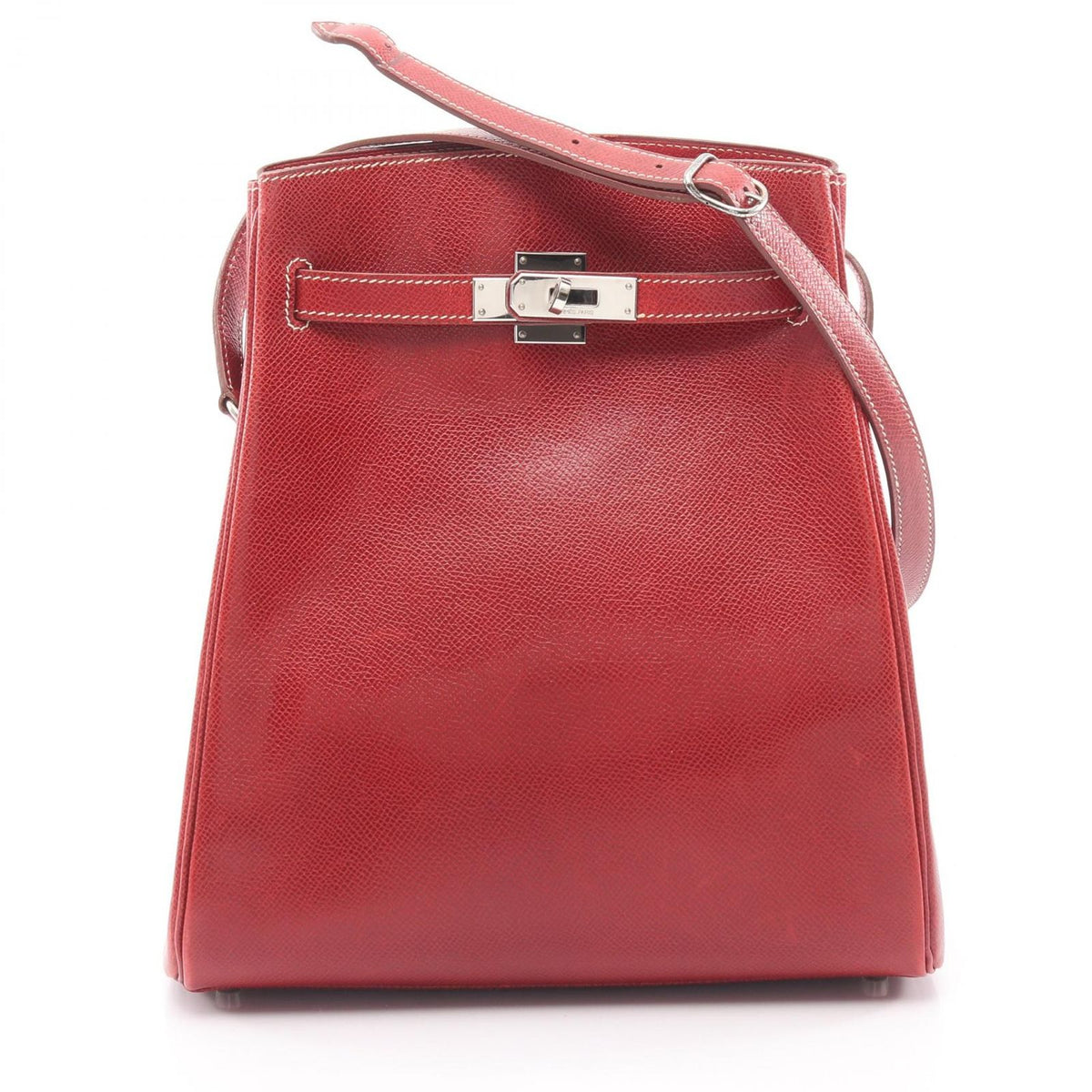 Hermes Shoulder Bag Kelly Sports MM Rougemoyen