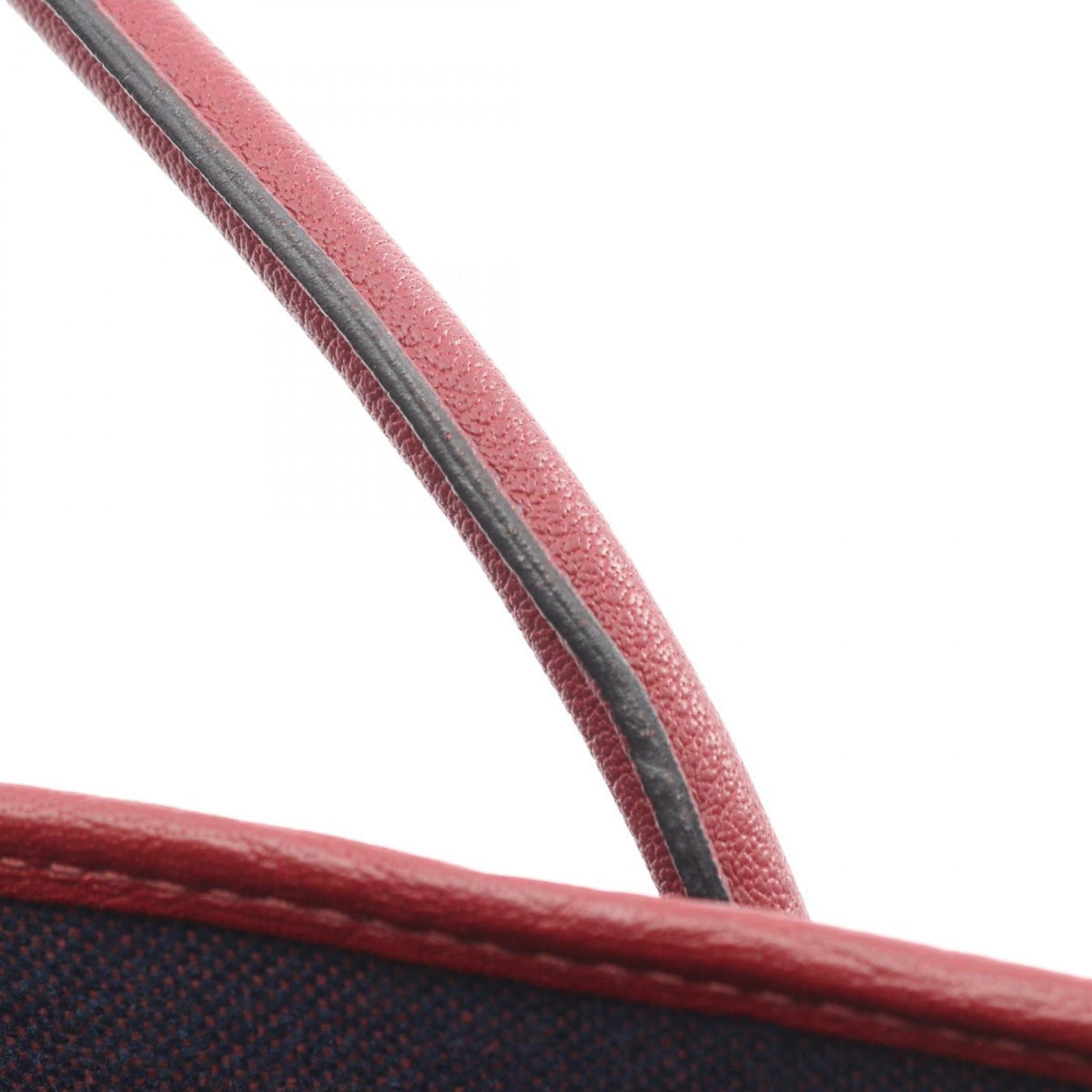Hermes Tote Garden Party PM Blue Domarte Rouge Ache — view 8