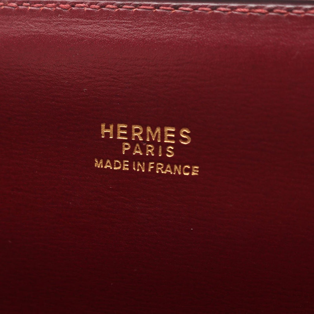 Hermes Shoulder Bag Cosmos Rouge Ash Khaki Calf 2-Way Vanity — view 4
