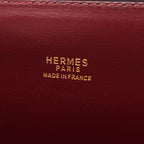 Hermes Shoulder Bag Cosmos Rouge Ash Khaki Calf 2-Way Vanity — view 4