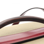 Hermes Shoulder Bag Cosmos Rouge Ash Khaki Calf 2-Way Vanity — view 7