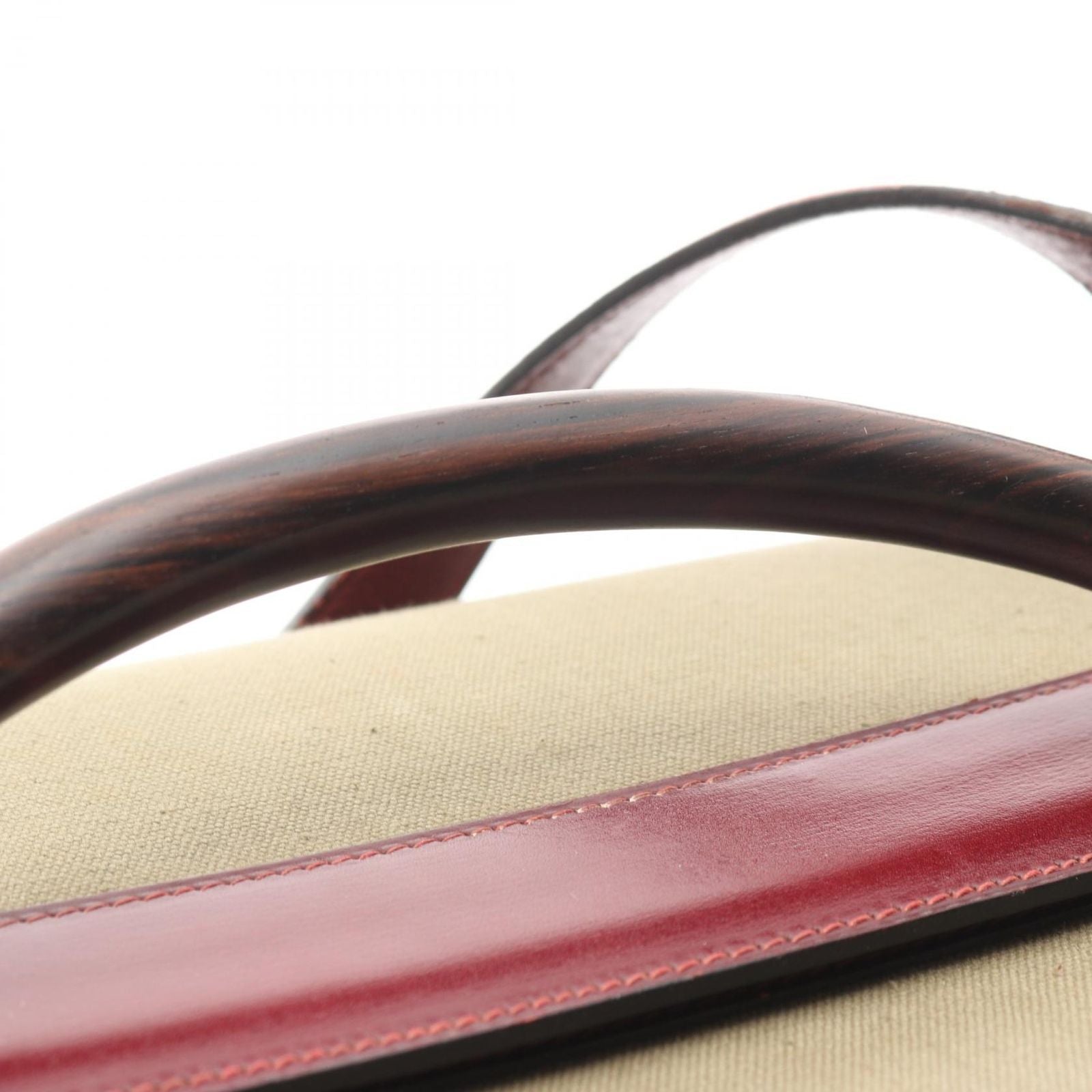 Hermes Shoulder Bag Cosmos Rouge Ash Khaki Calf 2-Way Vanity — view 7