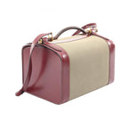 Hermes Shoulder Bag Cosmos Rouge Ash Khaki Calf 2-Way Vanity — view 2
