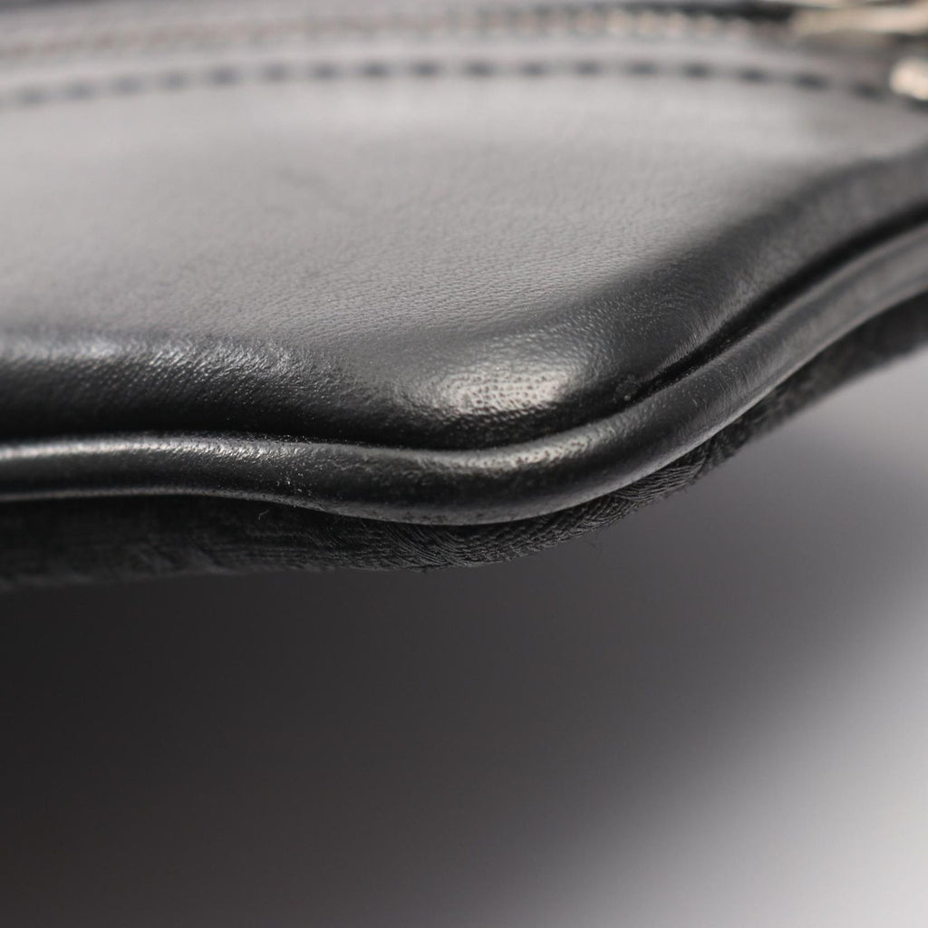 Dior Shoulder Bag Street Chic Trotter Black Canvas Leather — view 5
