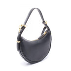 Prada Handbag Soft Calf 2-Way Black Leather Small — view 2