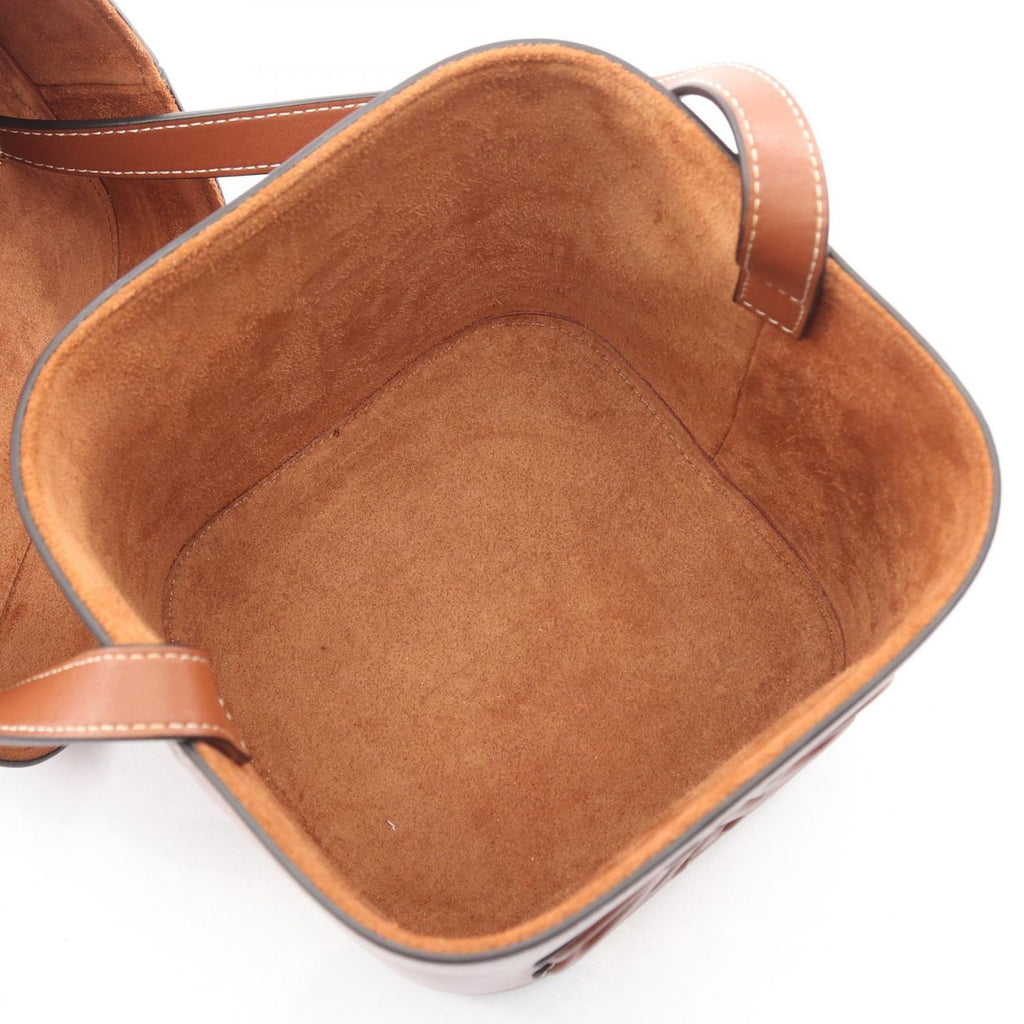 Celine Shoulder Bag Cuir Triomphe Box Tan Leather — view 3