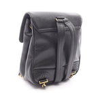 Chanel Backpack Triple CC Logo Black Caviar Leather Coco — view 2
