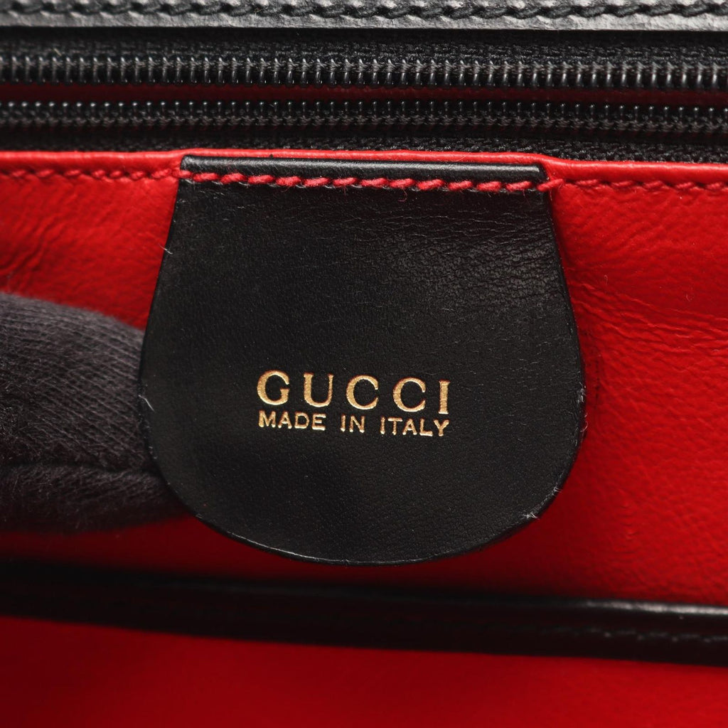 Gucci Handbag Bamboo 000 01 Black Leather 2-Way — view 4