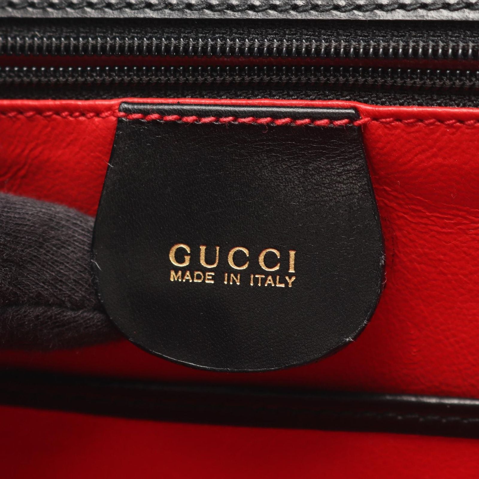 Gucci Handbag Bamboo 000 01 Black Leather 2-Way — view 4
