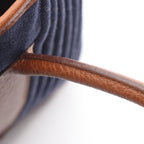 Hermes Tote Garden Party PM Blue Indigo Brown — view 8
