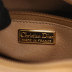 Dior Shoulder Bag Trotter Beige Canvas Leather Oval — view 4